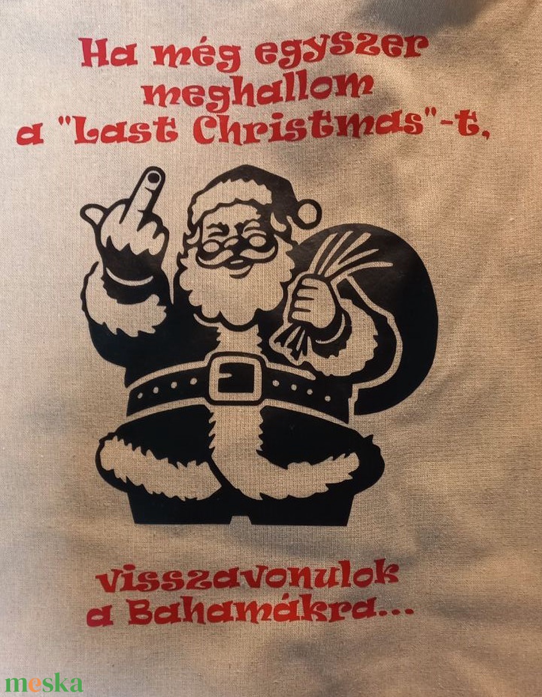 Vászonszatyor - táska & tok - bevásárlás & shopper táska - shopper, textiltáska, szatyor - Meska.hu