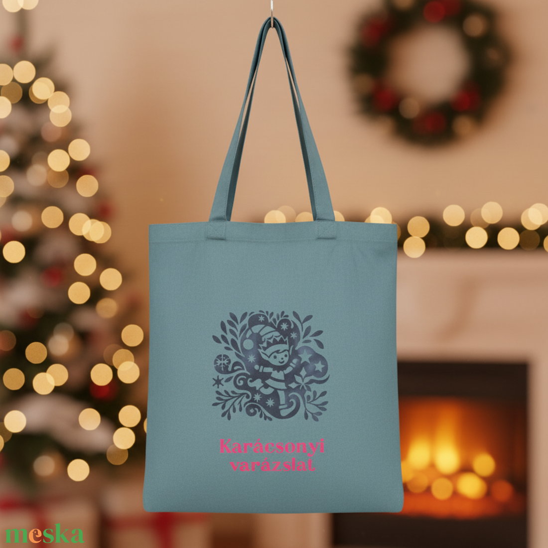 Vászonszatyor - táska & tok - bevásárlás & shopper táska - shopper, textiltáska, szatyor - Meska.hu