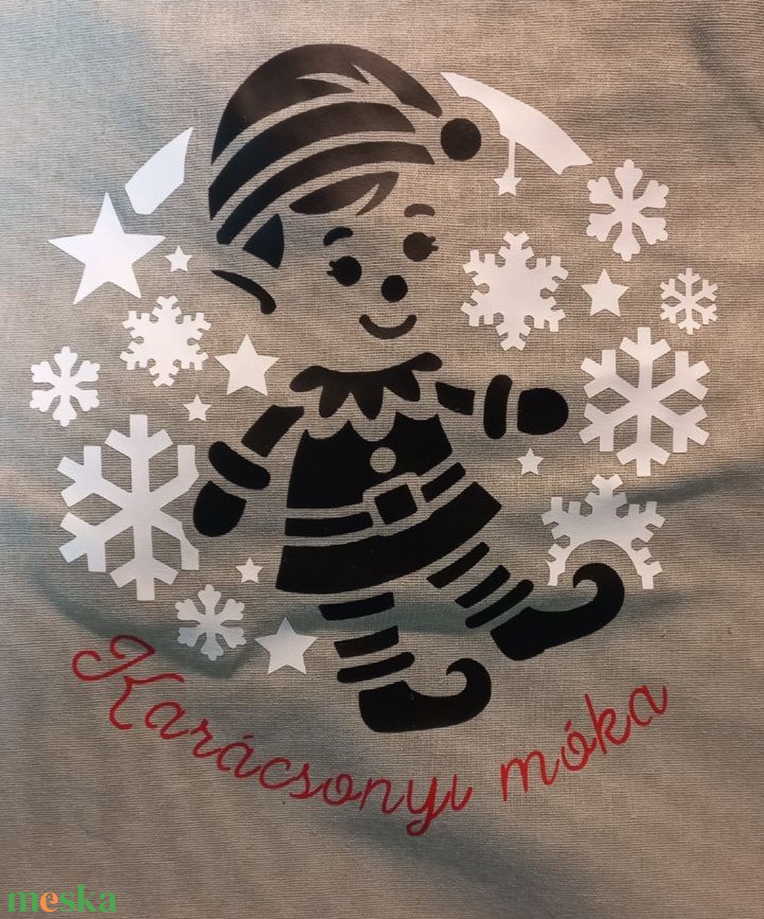 Vászonszatyor - táska & tok - bevásárlás & shopper táska - shopper, textiltáska, szatyor - Meska.hu