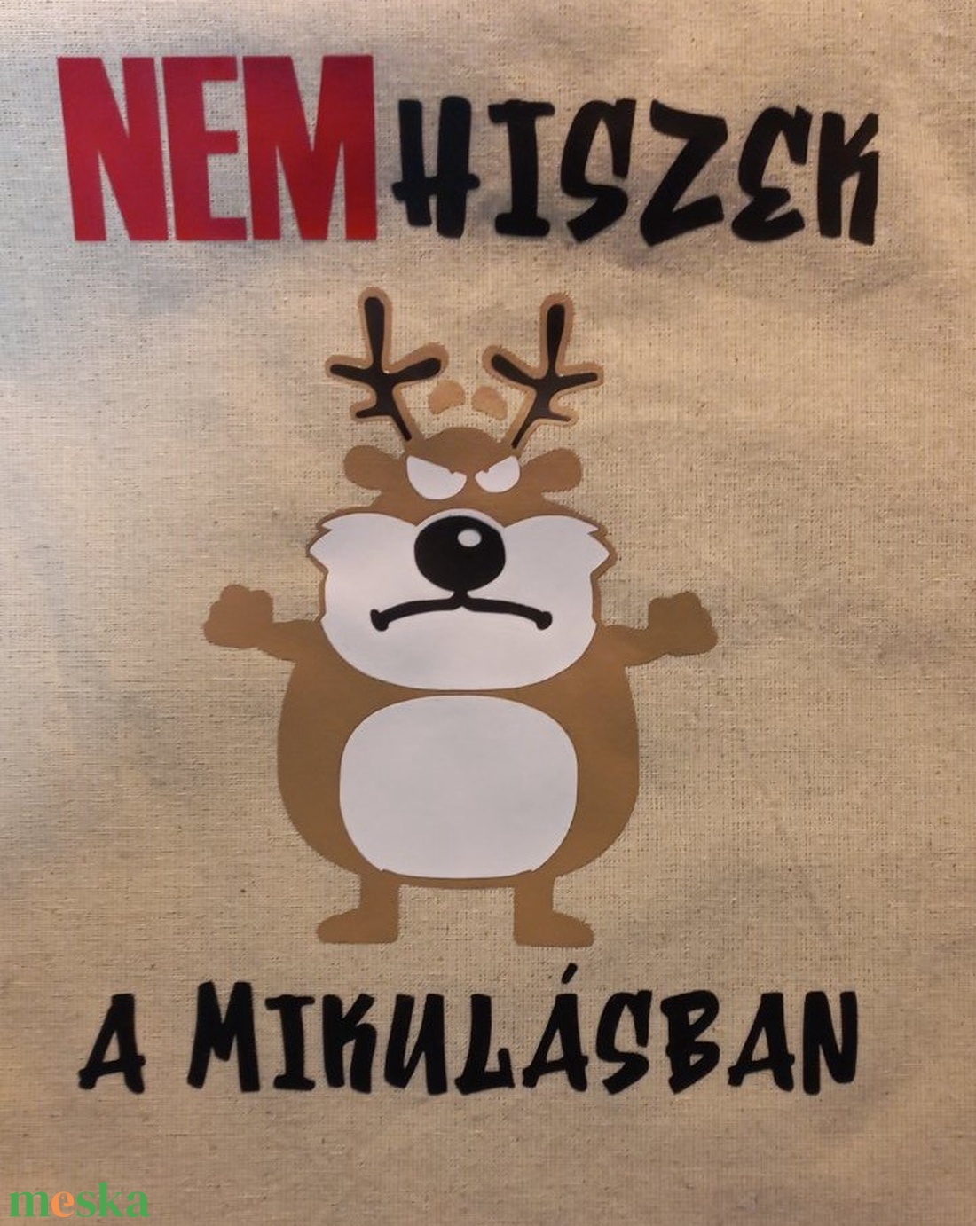 Vászonszatyor - táska & tok - bevásárlás & shopper táska - shopper, textiltáska, szatyor - Meska.hu