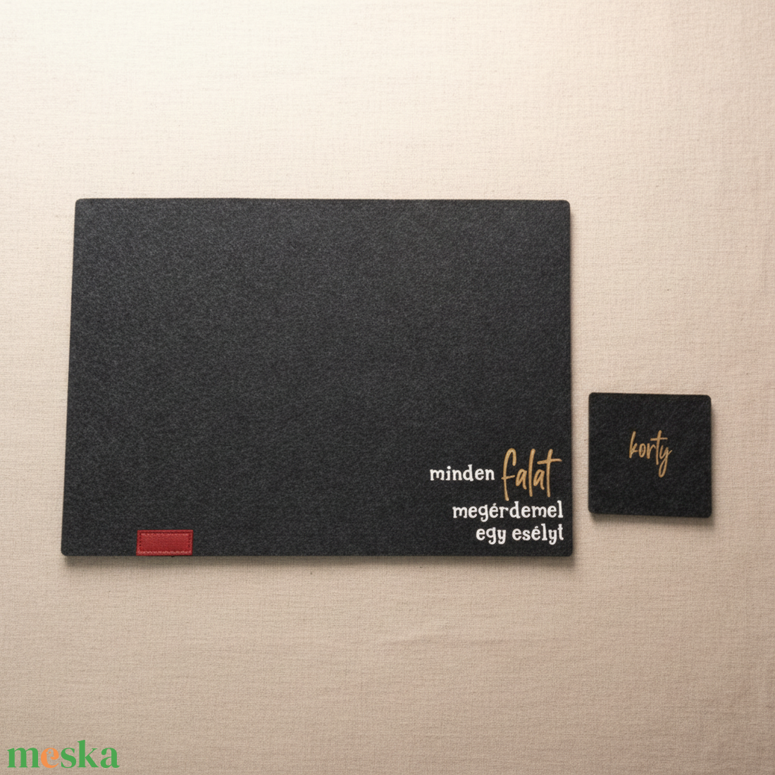 Tányéralátét szett - otthon & életmód - konyhafelszerelés, tálalás - tálalás - tányér- és poháralátét - Meska.hu