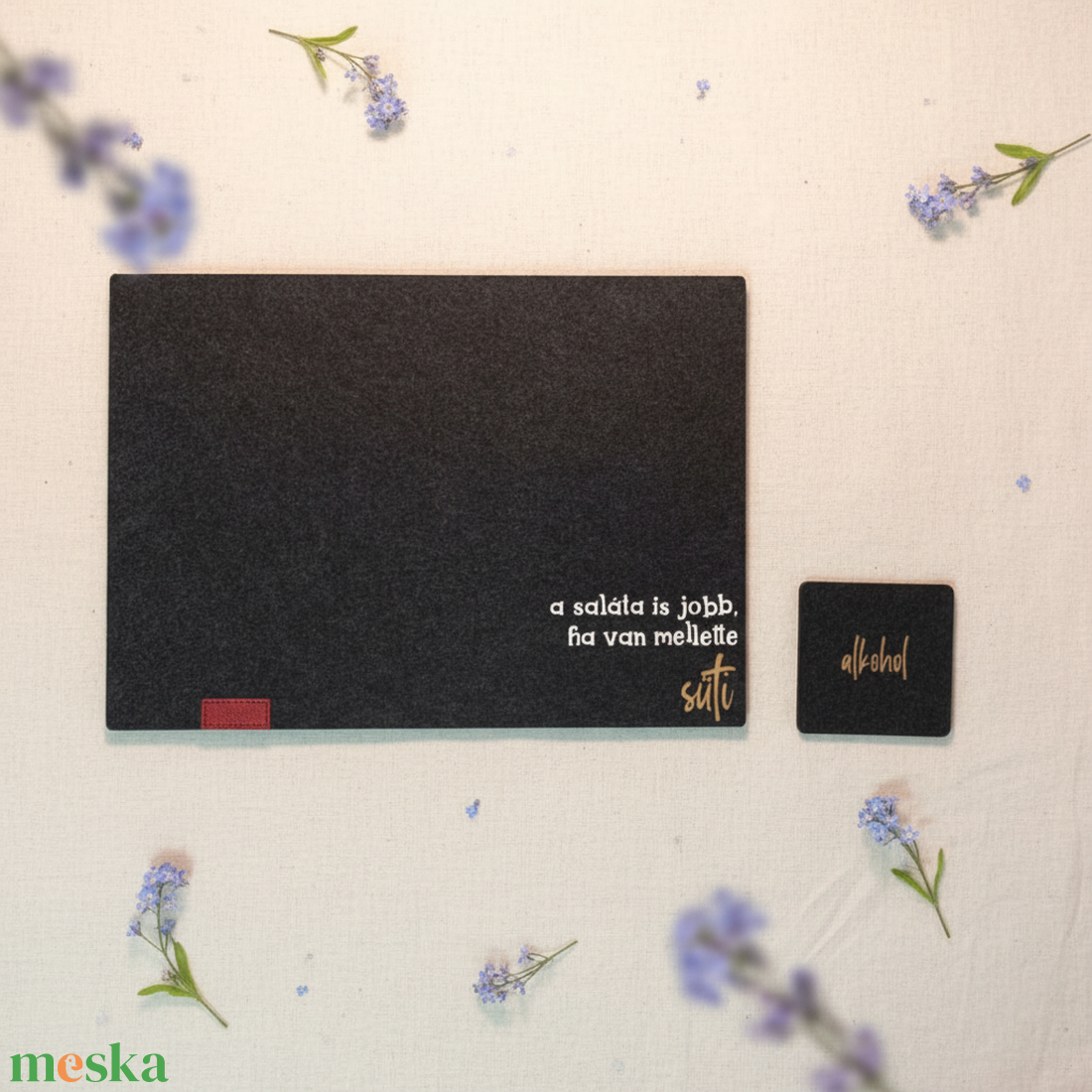 Tányéralátét szett - otthon & életmód - konyhafelszerelés, tálalás - tálalás - tányér- és poháralátét - Meska.hu