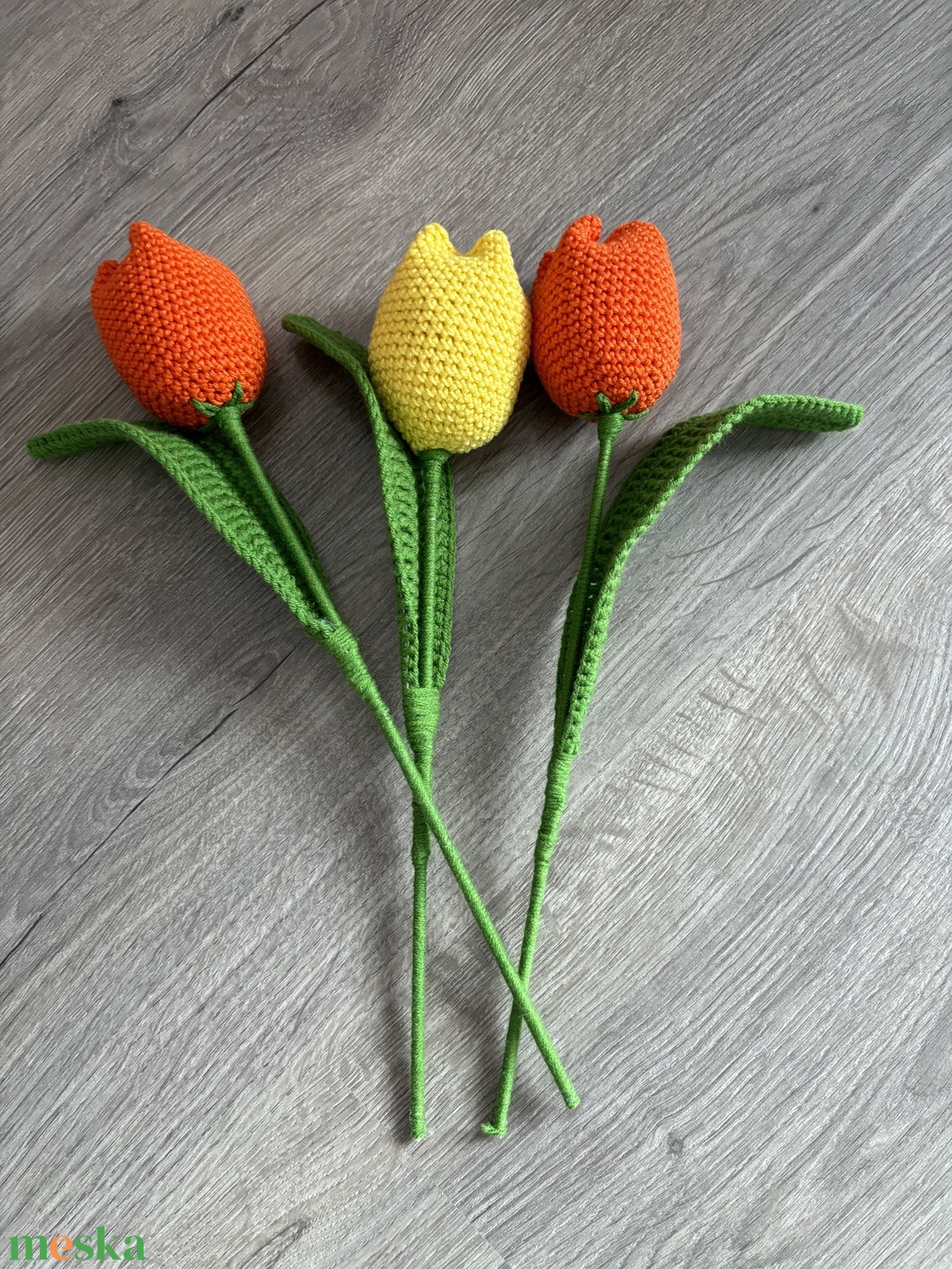 Horgolt tulipánok - otthon & életmód - dekoráció - virágdísz és tartó - csokor & virágdísz - Meska.hu Horgolt tulipánok - otthon & életmód - dekoráció - virágdísz és tartó - csokor & virágdísz - Meska.hu