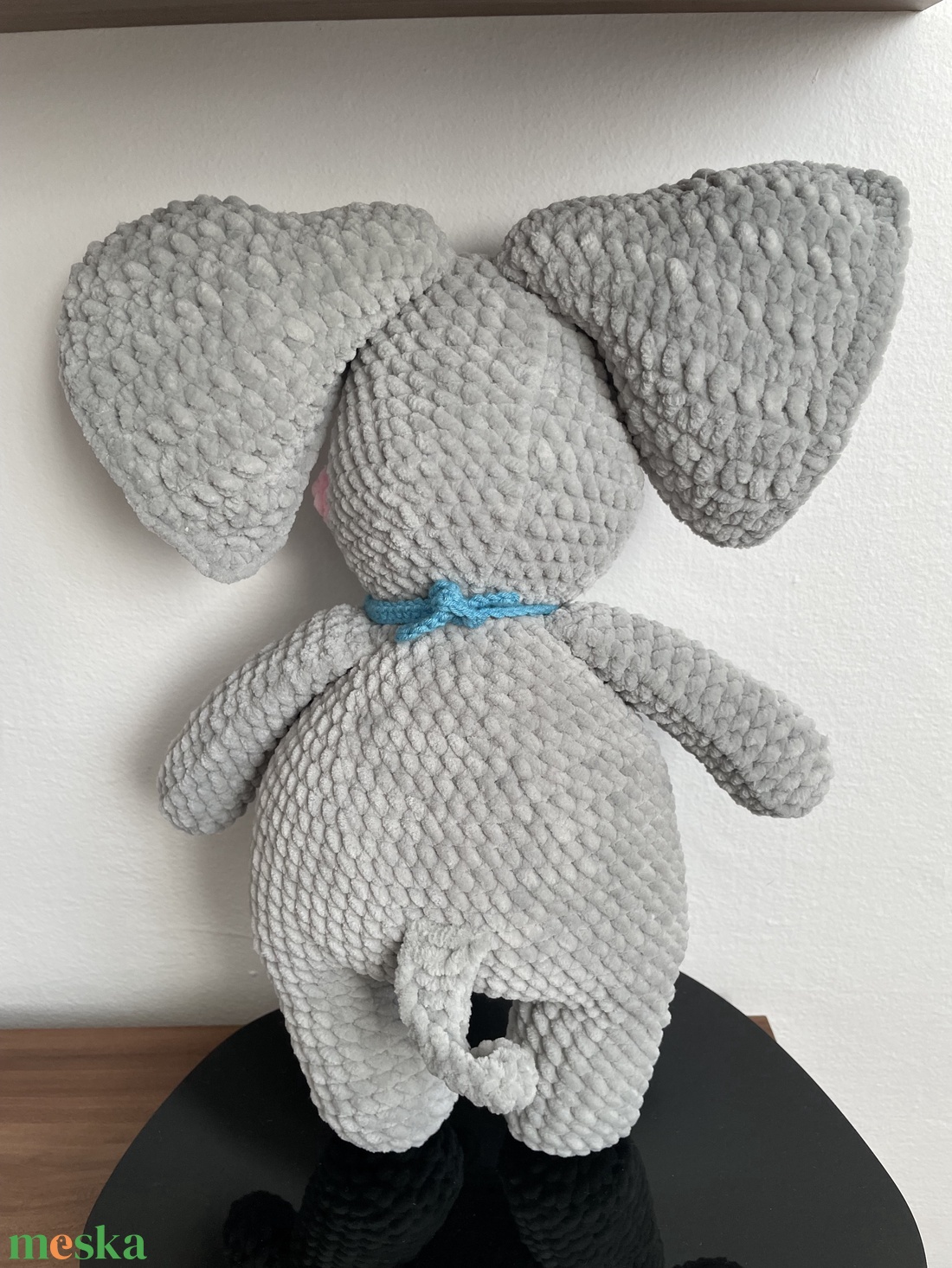 Plüss elefánt - játék & sport - plüssállat & játékfigura - elefánt - Meska.hu