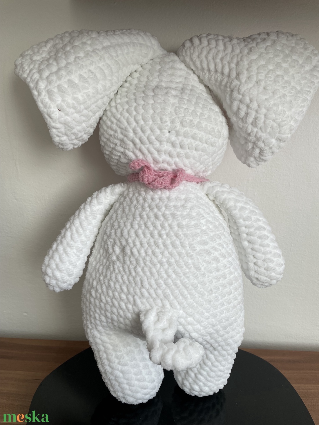 Plüss elefánt Fehér - játék & sport - plüssállat & játékfigura - elefánt - Meska.hu