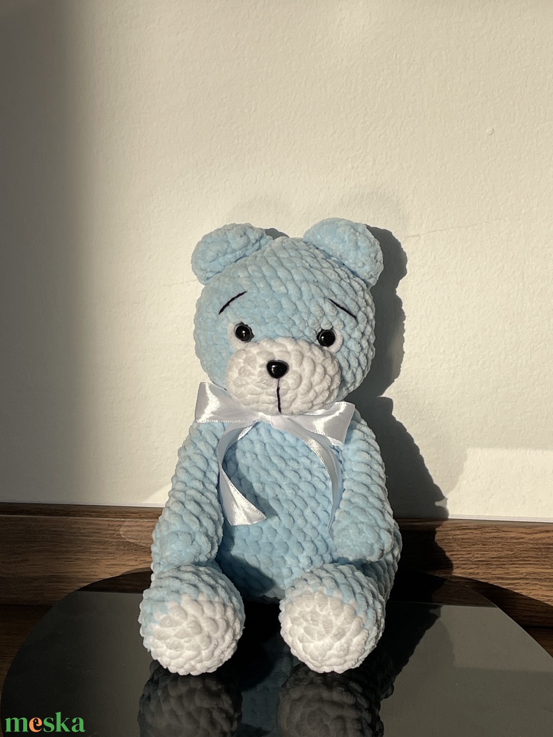 Horgolt plüss medve - játék & sport - plüssállat & játékfigura - maci - Meska.hu