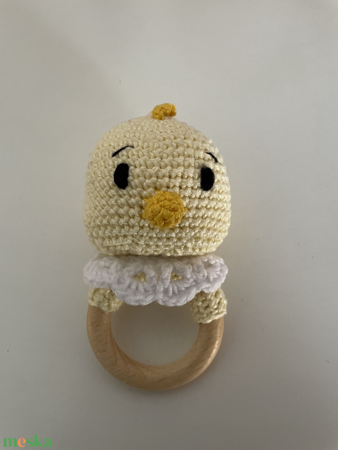 Kézzel horgolt csörgő - baba - mama - baba játékok - csörgő - Meska.hu