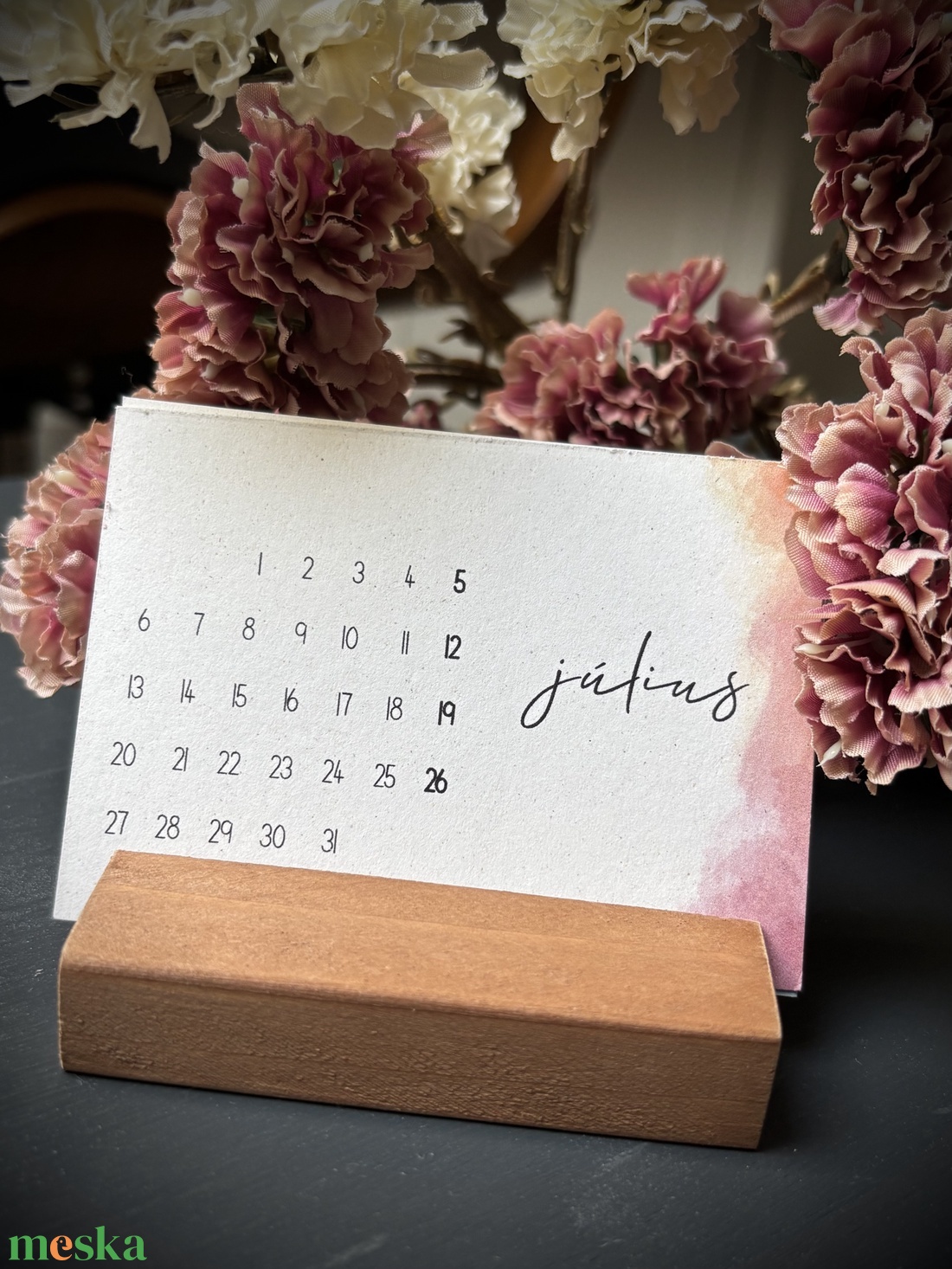 Színek és hangulatok kártyanaptár  - otthon & életmód - papír, írószer - naptár & tervező - Meska.hu