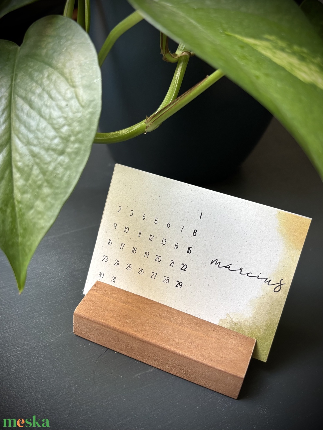 Színek és hangulatok kártyanaptár  - otthon & életmód - papír, írószer - naptár & tervező - Meska.hu