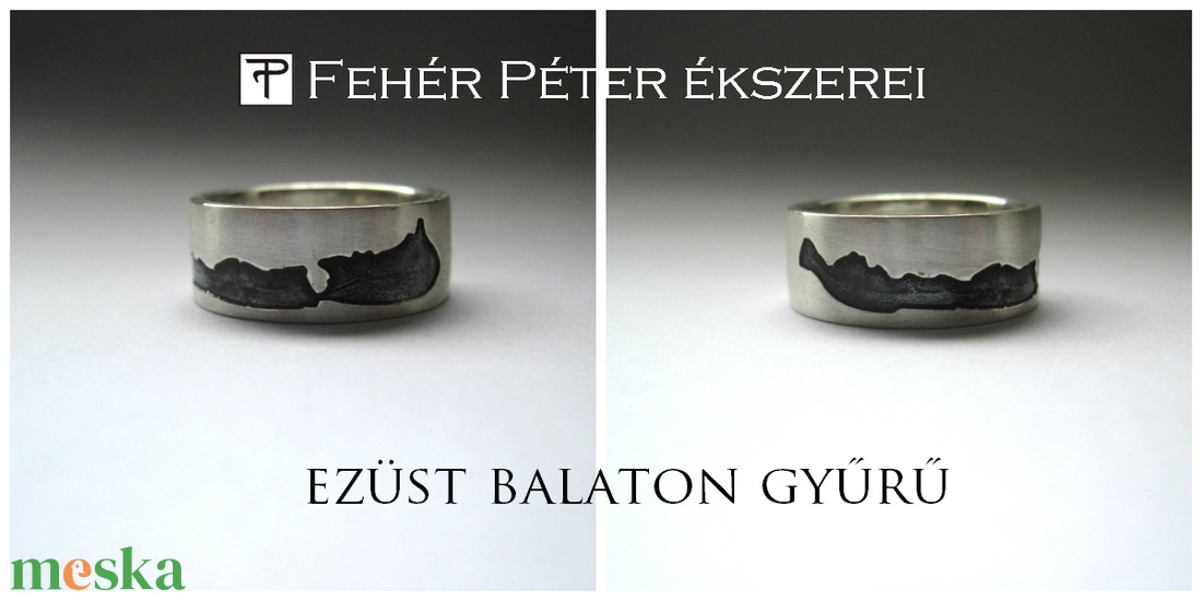 Balaton gyűrű ezüstből - ékszer - gyűrű - Meska.hu Balaton gyűrű ezüstből - ékszer - gyűrű - Meska.hu