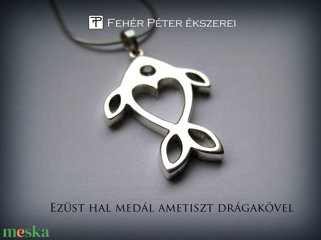 Halacska medál - ékszer - nyaklánc - medálos nyaklánc - Meska.hu Halacska medál - ékszer - nyaklánc - medálos nyaklánc - Meska.hu