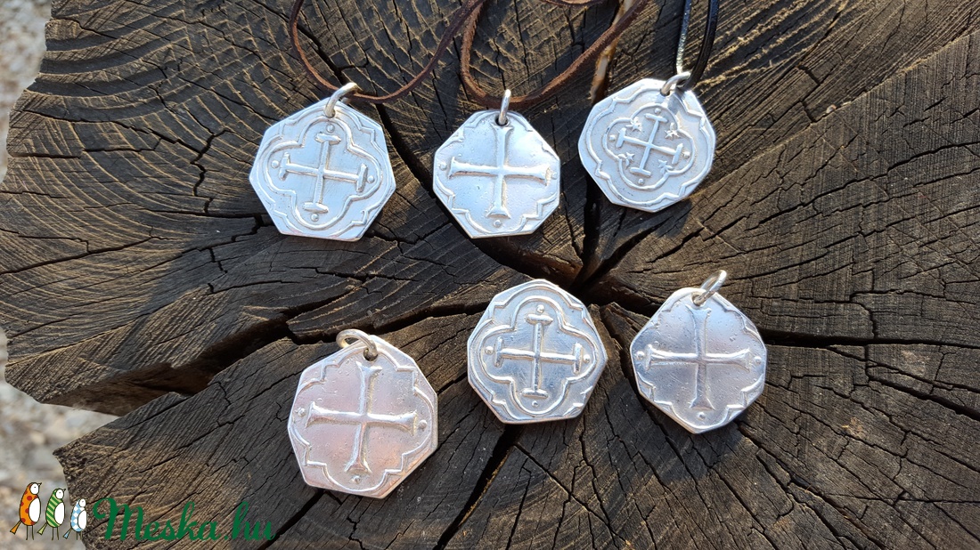 Tömör színezüst kalóz érme másolat -  - Meska.hu