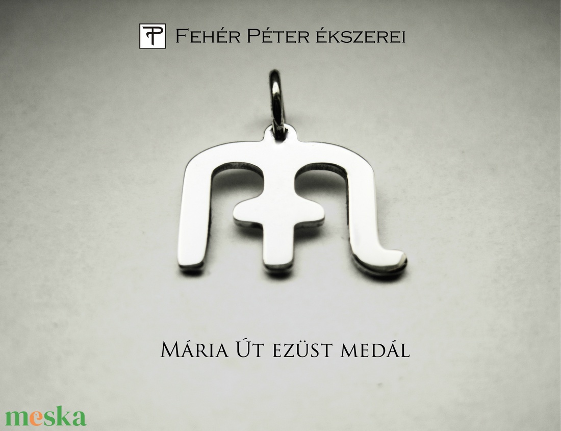 Mária út ezüst medál - ékszer - nyaklánc - medál - Meska.hu Mária út ezüst medál - ékszer - nyaklánc - medál - Meska.hu