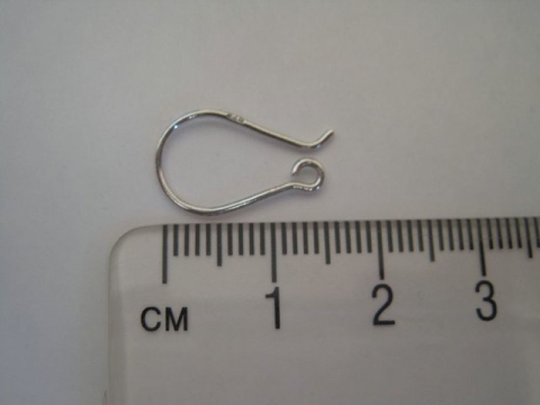 2 pár ezüst fülbevaló akasztó jelzett 925-ös 2 pár -  - Meska.hu