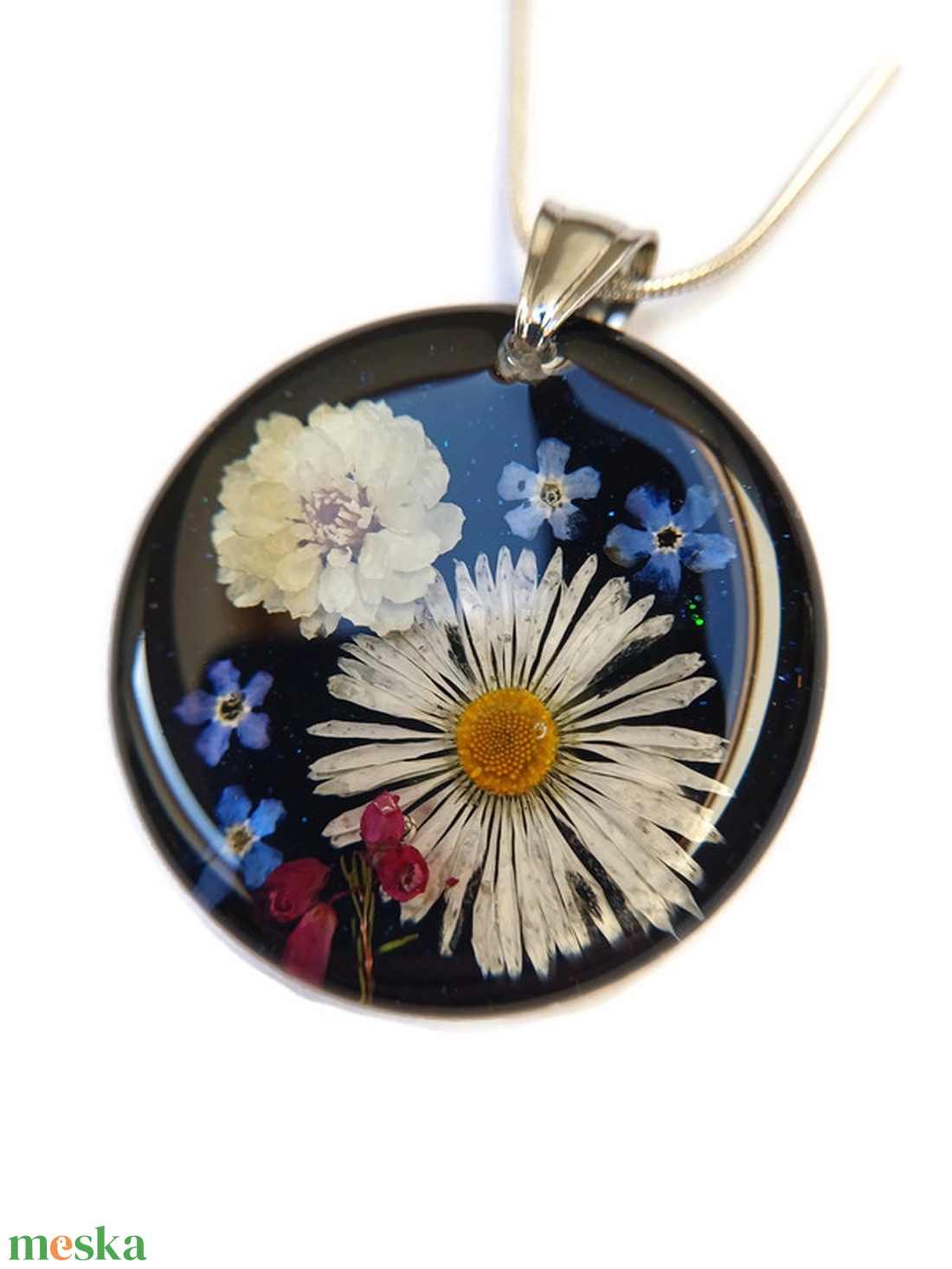 Valódi virágos szépséges nyaklánc VII. - ékszer - nyaklánc - medálos nyaklánc - Meska.hu Valódi virágos szépséges nyaklánc VII. - ékszer - nyaklánc - medálos nyaklánc - Meska.hu