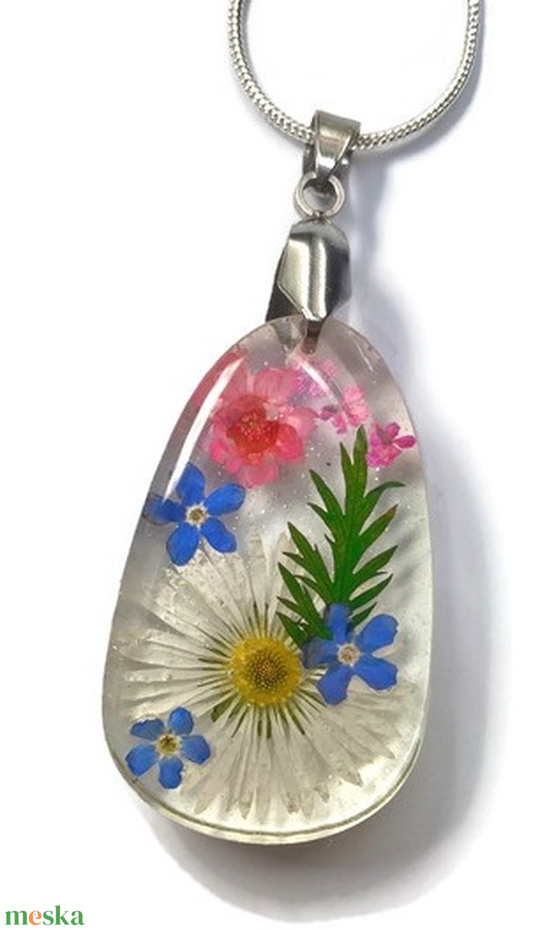 Vidám, virágos nyaklánc - ékszer - nyaklánc - medálos nyaklánc - Meska.hu Vidám, virágos nyaklánc - ékszer - nyaklánc - medálos nyaklánc - Meska.hu