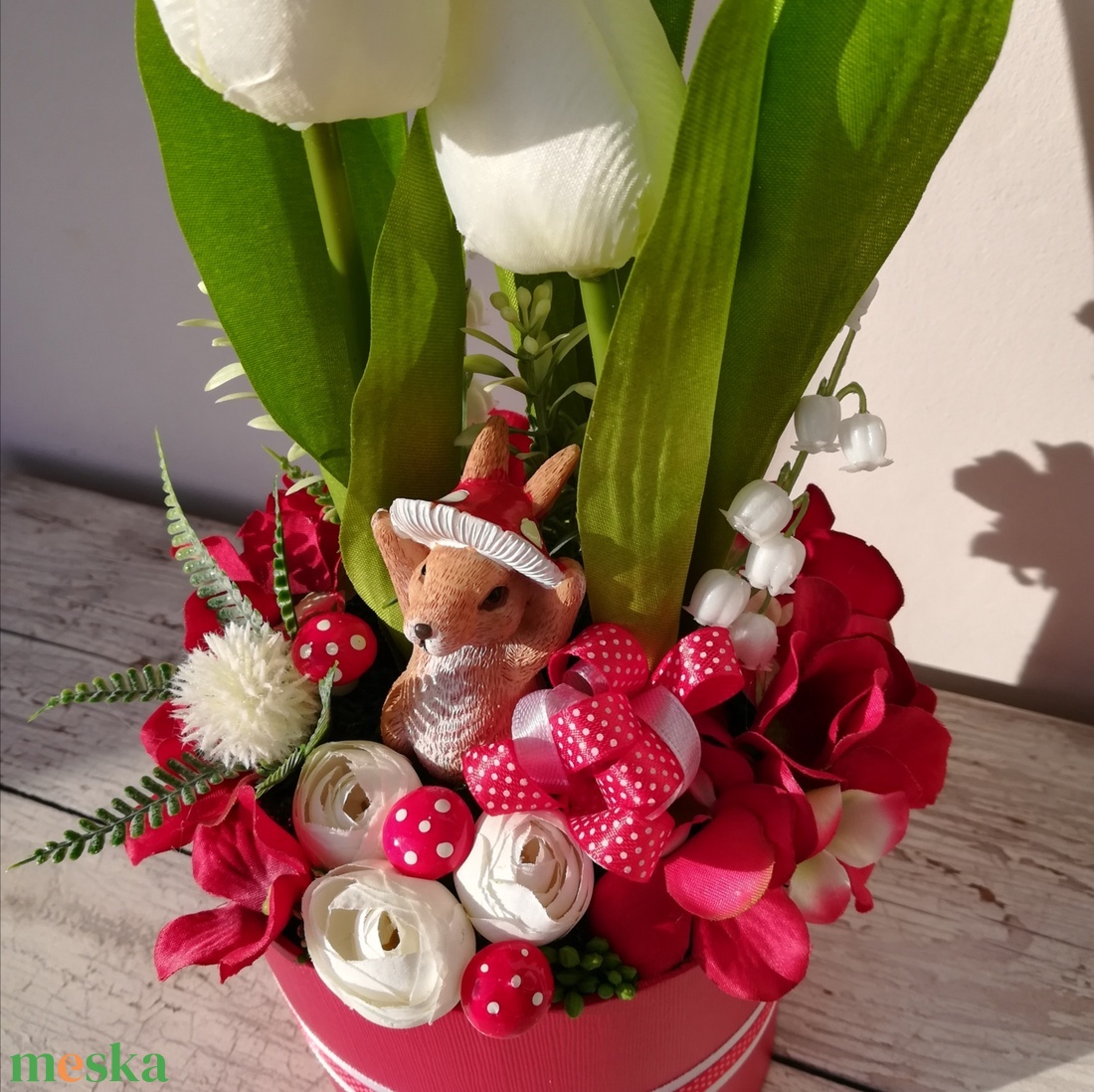 Tulipános tavaszi asztaldísz - otthon & életmód - dekoráció - asztal és polc dekoráció - asztaldísz - Meska.hu Tulipános tavaszi asztaldísz - otthon & életmód - dekoráció - asztal és polc dekoráció - asztaldísz - Meska.hu