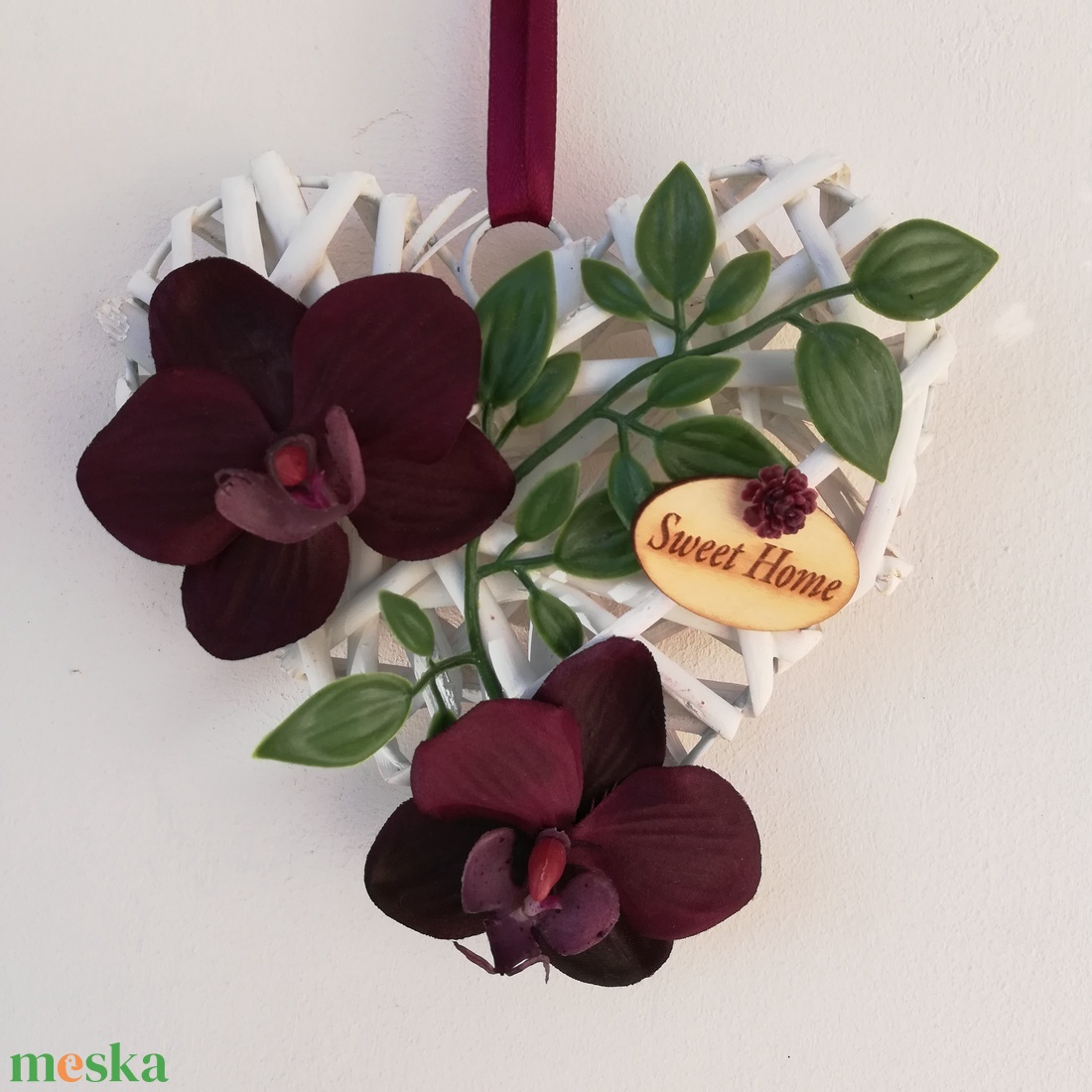 Orchideás kopogtató - otthon & életmód - dekoráció - ajtó- és ablak dekoráció - ajtódísz & kopogtató - Meska.hu Orchideás kopogtató - otthon & életmód - dekoráció - ajtó- és ablak dekoráció - ajtódísz & kopogtató - Meska.hu