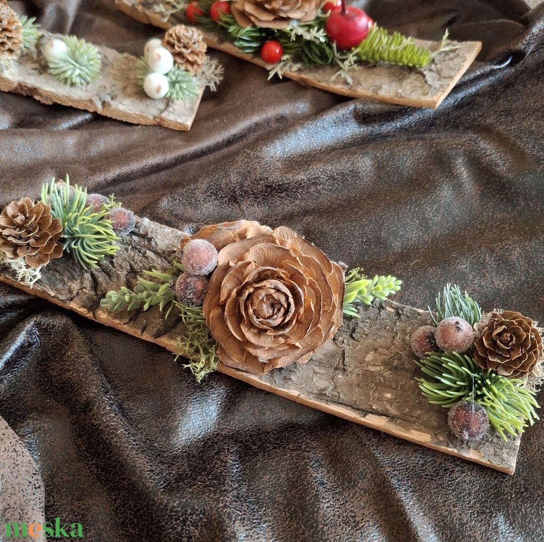 Ünnepi kis asztaldísz - DIY - diy (csináld magad) - egységcsomag - Meska.hu