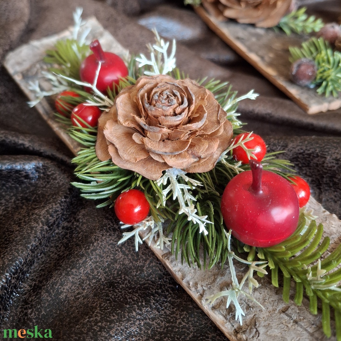 Ünnepi kis asztaldísz - DIY - diy (csináld magad) - egységcsomag - Meska.hu