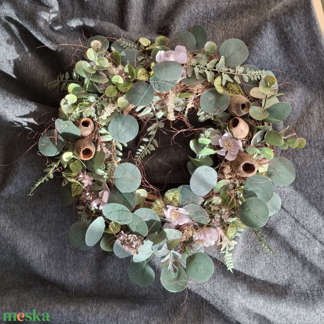 Kócos kopogtató  - otthon & életmód - dekoráció - ajtó- és ablak dekoráció - ajtódísz & kopogtató - Meska.hu