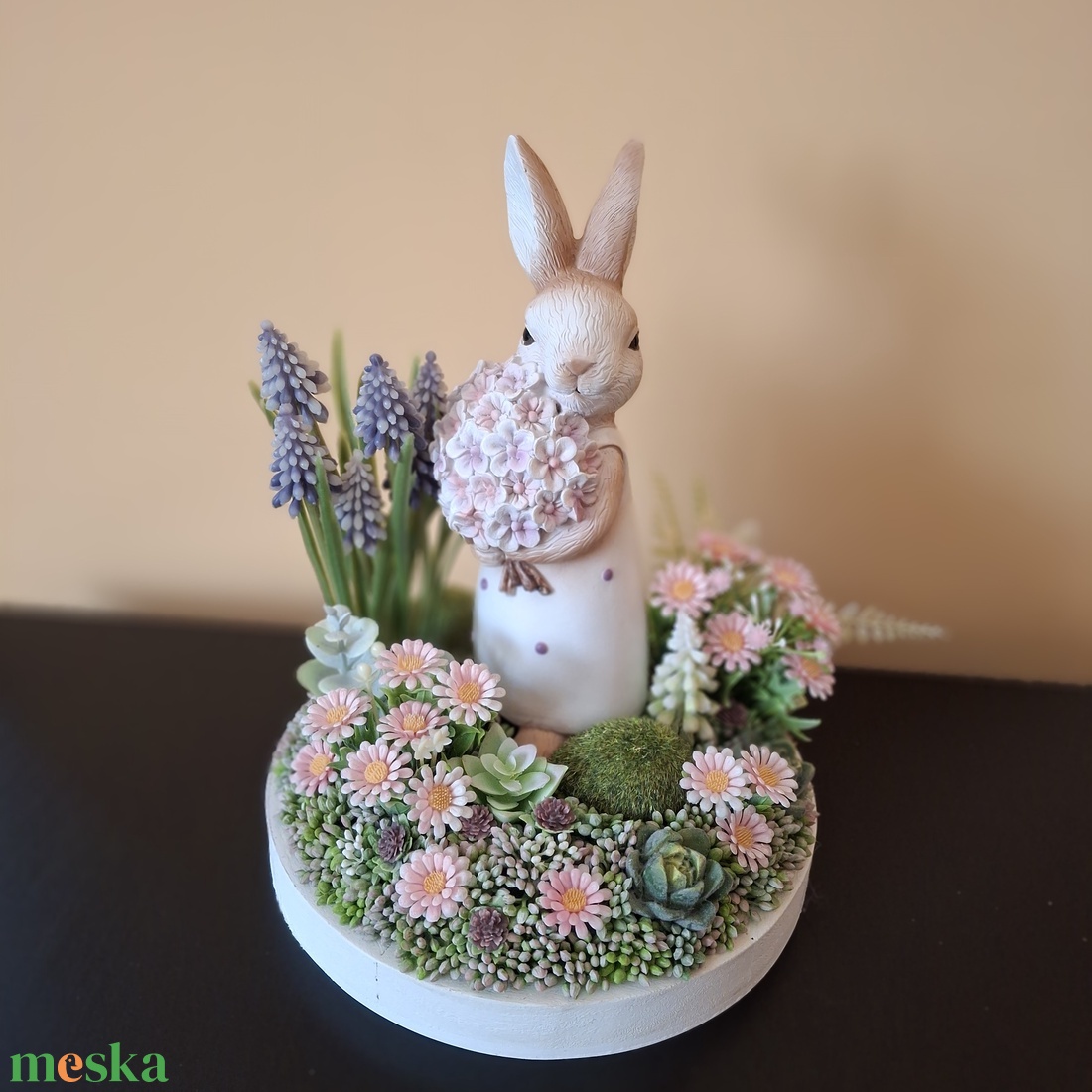 Tavaszi asztaldísz  - otthon & életmód - dekoráció - asztal és polc dekoráció - asztaldísz - Meska.hu