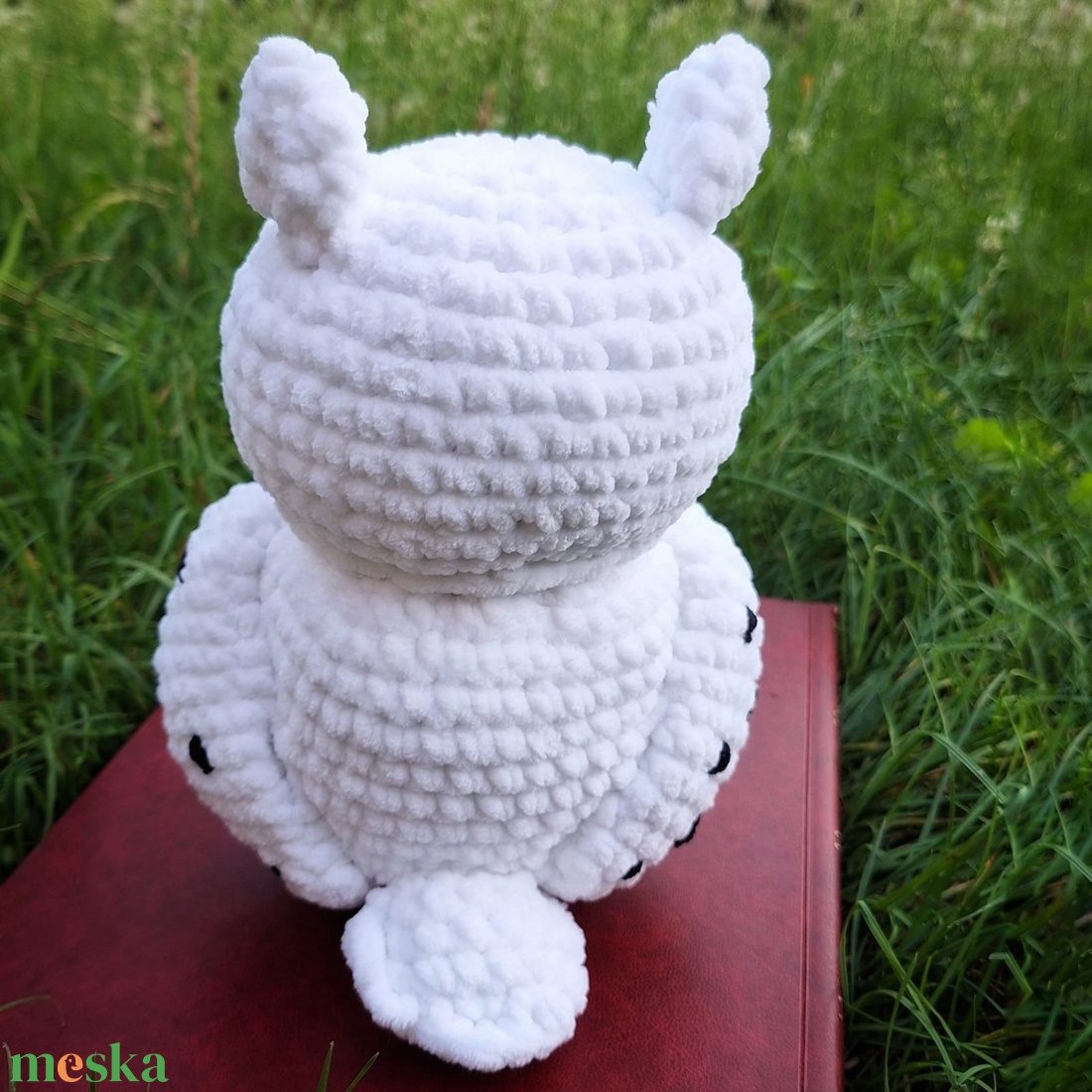 Horgolt Hedwig bagoly  - játék & sport - plüssállat & játékfigura - bagoly - Meska.hu