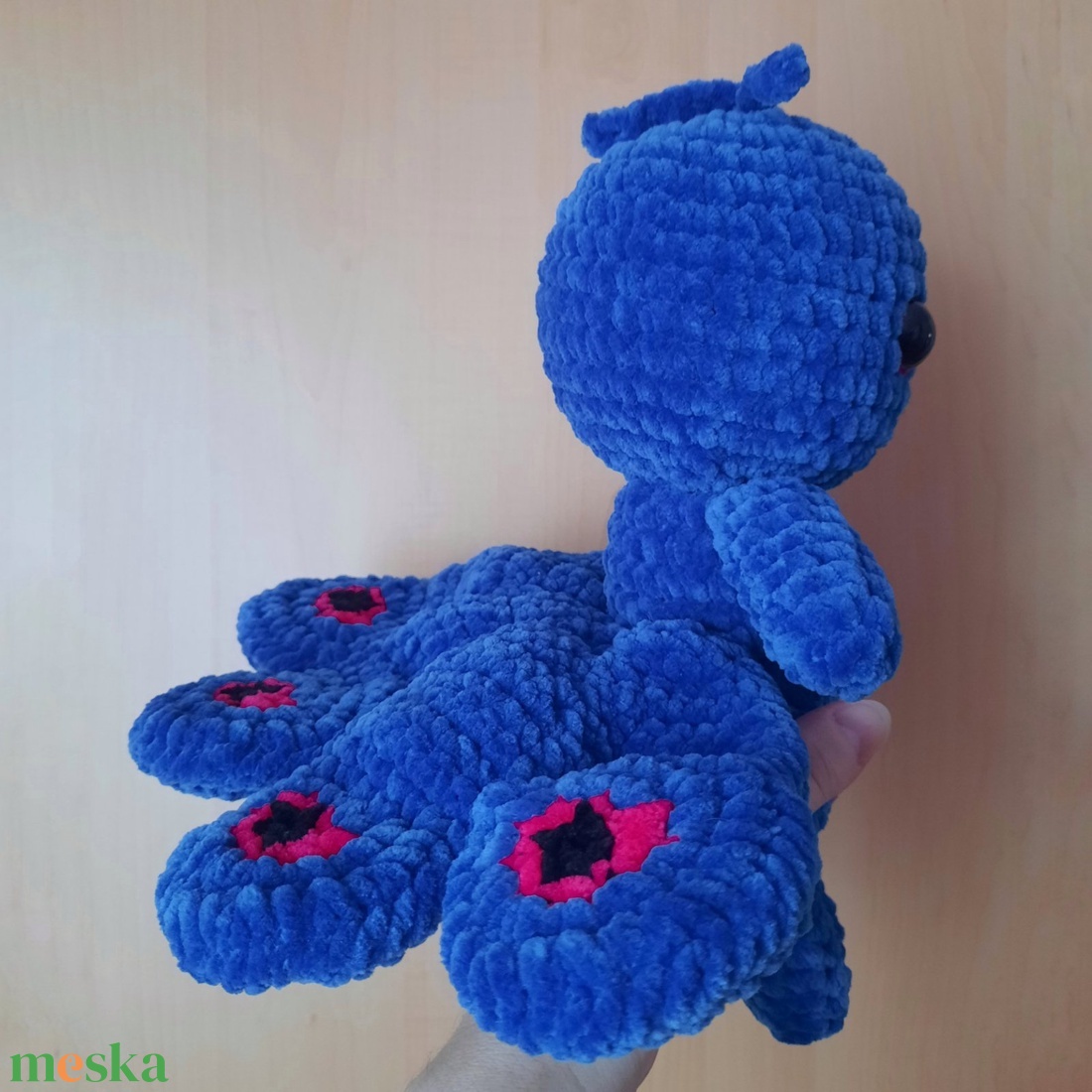 Horgolt Duusu páva kwami figura  - játék & sport - plüssállat & játékfigura - madár - Meska.hu