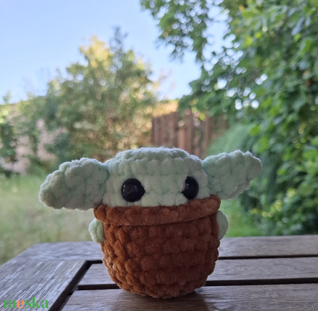 Horgolt plüss marok Baby Yoda - játék & sport - plüssállat & játékfigura - más figura - Meska.hu Horgolt plüss marok Baby Yoda - játék & sport - plüssállat & játékfigura - más figura - Meska.hu
