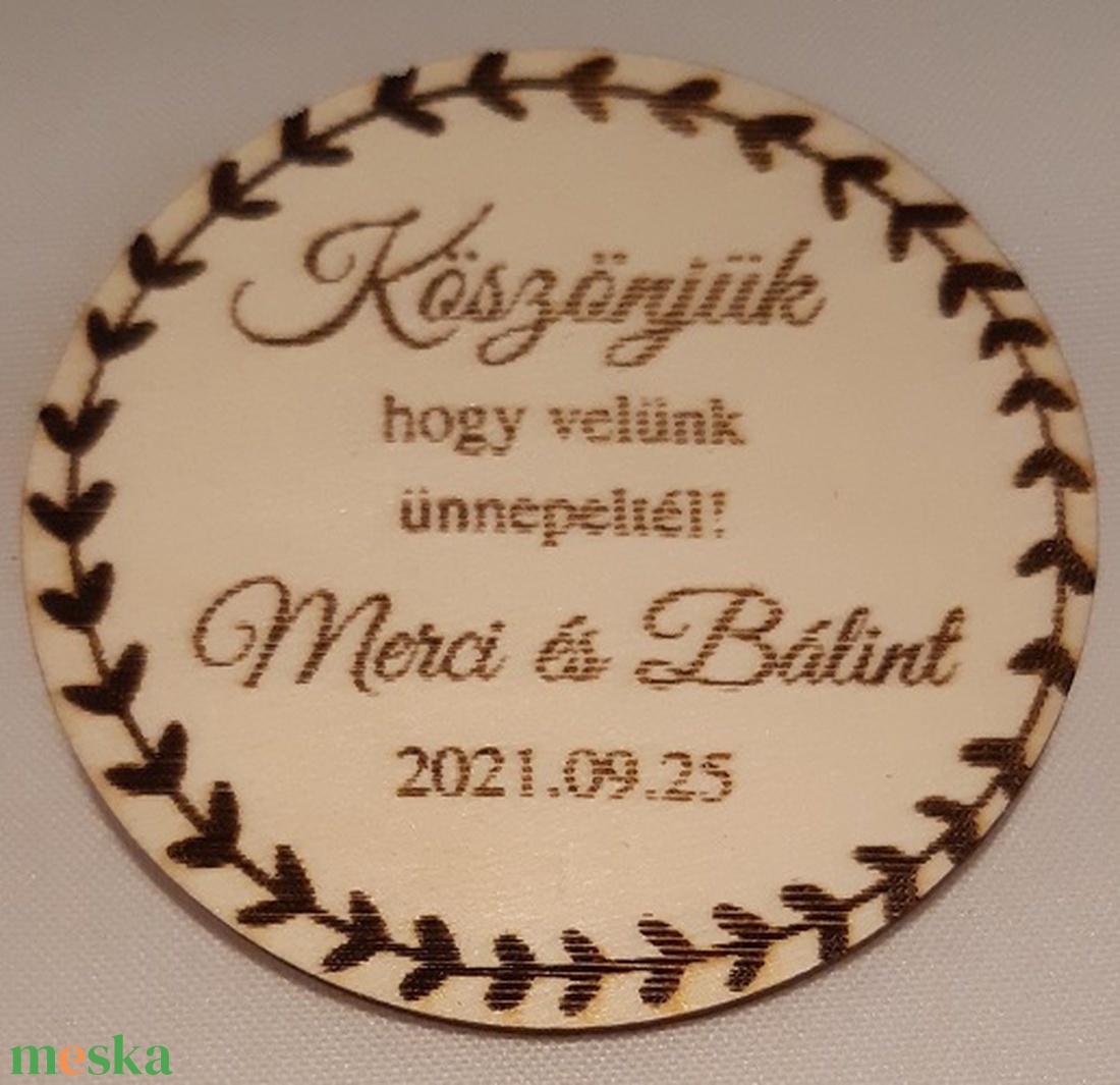 Köszönet ajándék kör alakú tábla tábla - esküvő - emlék & ajándék - köszönőajándék - Meska.hu Köszönet ajándék kör alakú tábla tábla - esküvő - emlék & ajándék - köszönőajándék - Meska.hu