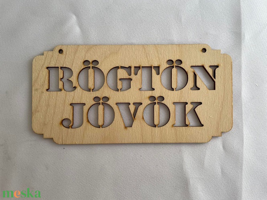 Rögtön jövök tábla - otthon & életmód - dekoráció - ajtó- és ablak dekoráció - ajtótábla - Meska.hu Rögtön jövök tábla - otthon & életmód - dekoráció - ajtó- és ablak dekoráció - ajtótábla - Meska.hu
