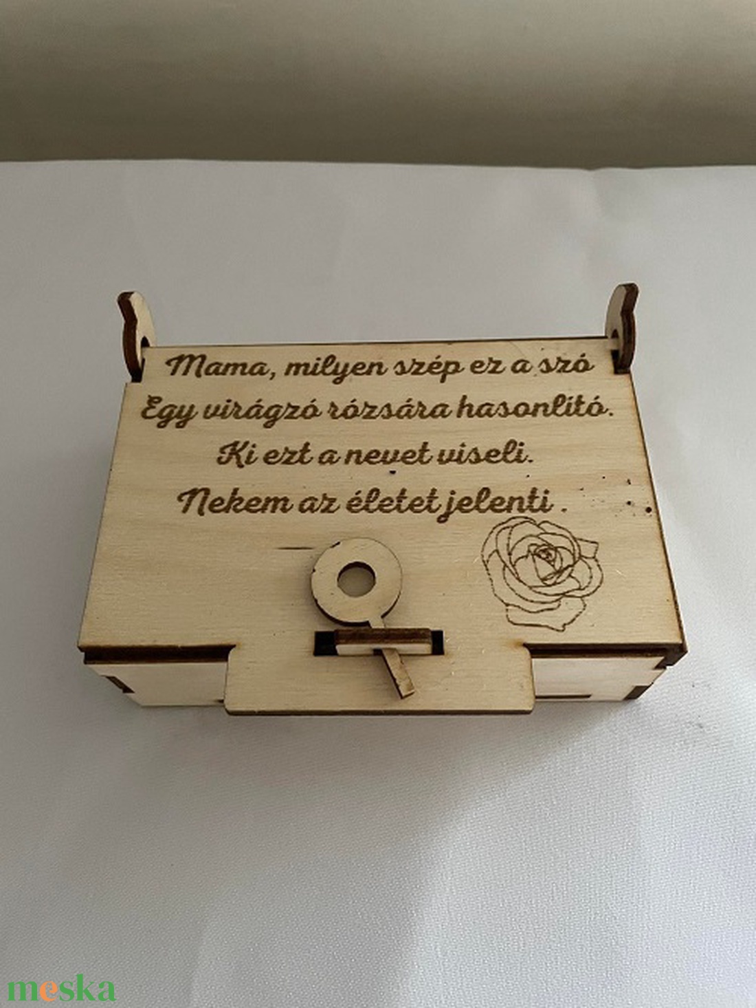 Köszöntő doboz  - esküvő - emlék & ajándék - köszönőajándék - Meska.hu