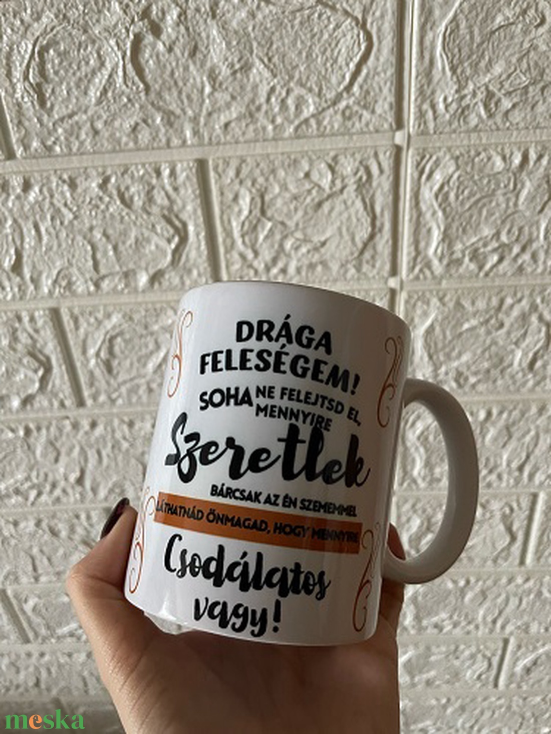 Drága feleségem fehér bögre - otthon & életmód - konyhafelszerelés, tálalás - tálalás - bögre & csésze - Meska.hu Drága feleségem fehér bögre - otthon & életmód - konyhafelszerelés, tálalás - tálalás - bögre & csésze - Meska.hu