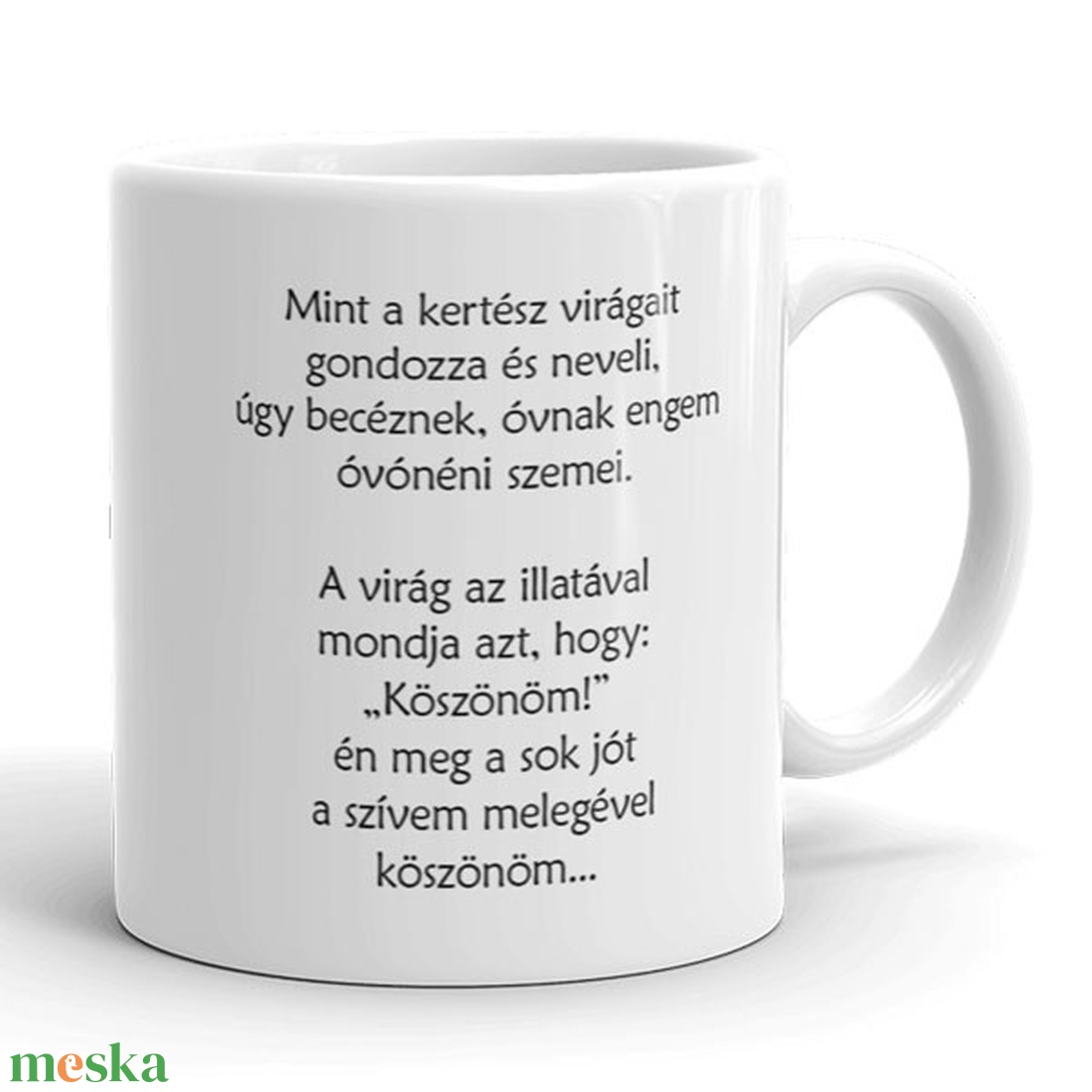 Óvó néninek, dadus néninek idézettel ballagási bögre - otthon & életmód - konyhafelszerelés, tálalás - tálalás - bögre & csésze - Meska.hu