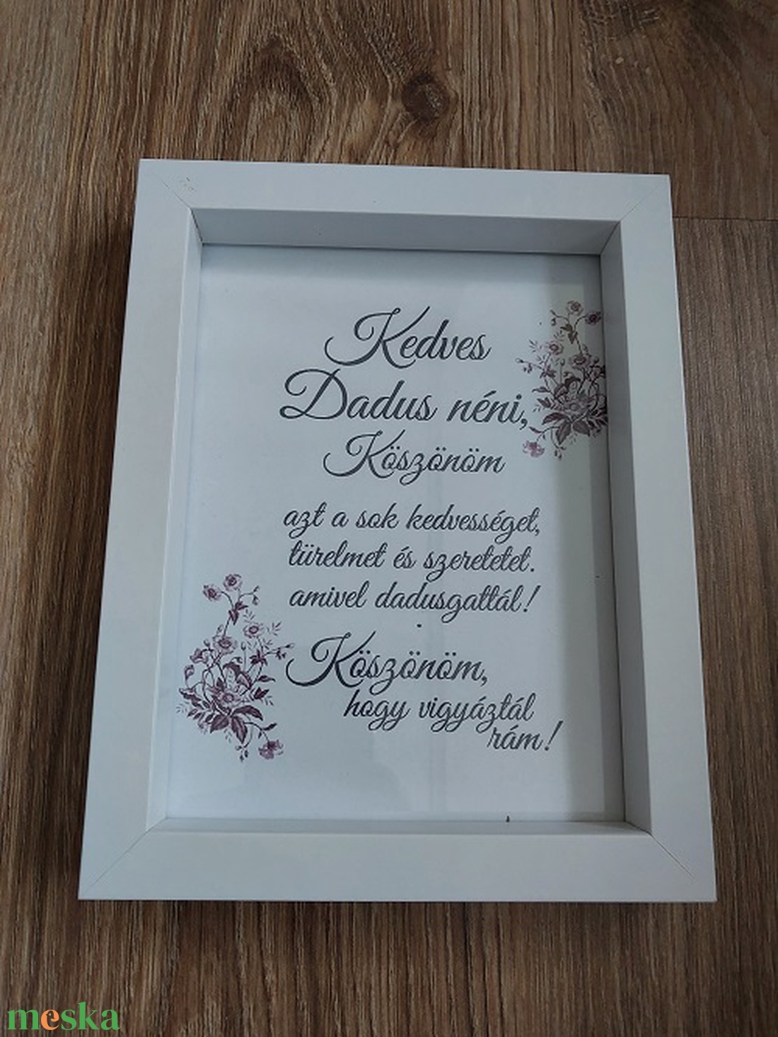 Fa képkeretes ajándék dadusnak - esküvő - emlék & ajándék - köszönőajándék - Meska.hu Fa képkeretes ajándék dadusnak - esküvő - emlék & ajándék - köszönőajándék - Meska.hu