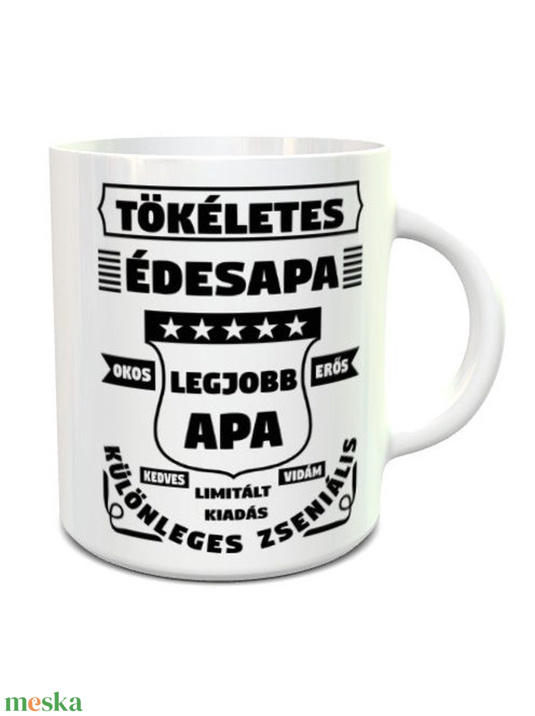 Tökéletes édesapa... fehér bögre - otthon & életmód - konyhafelszerelés, tálalás - tálalás - bögre & csésze - Meska.hu Tökéletes édesapa... fehér bögre - otthon & életmód - konyhafelszerelés, tálalás - tálalás - bögre & csésze - Meska.hu