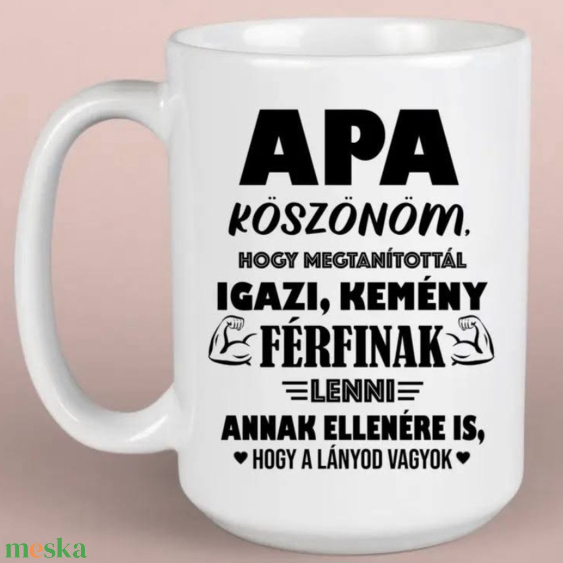 Apa köszönöm... fehér bögre - otthon & életmód - konyhafelszerelés, tálalás - tálalás - bögre & csésze - Meska.hu Apa köszönöm... fehér bögre - otthon & életmód - konyhafelszerelés, tálalás - tálalás - bögre & csésze - Meska.hu