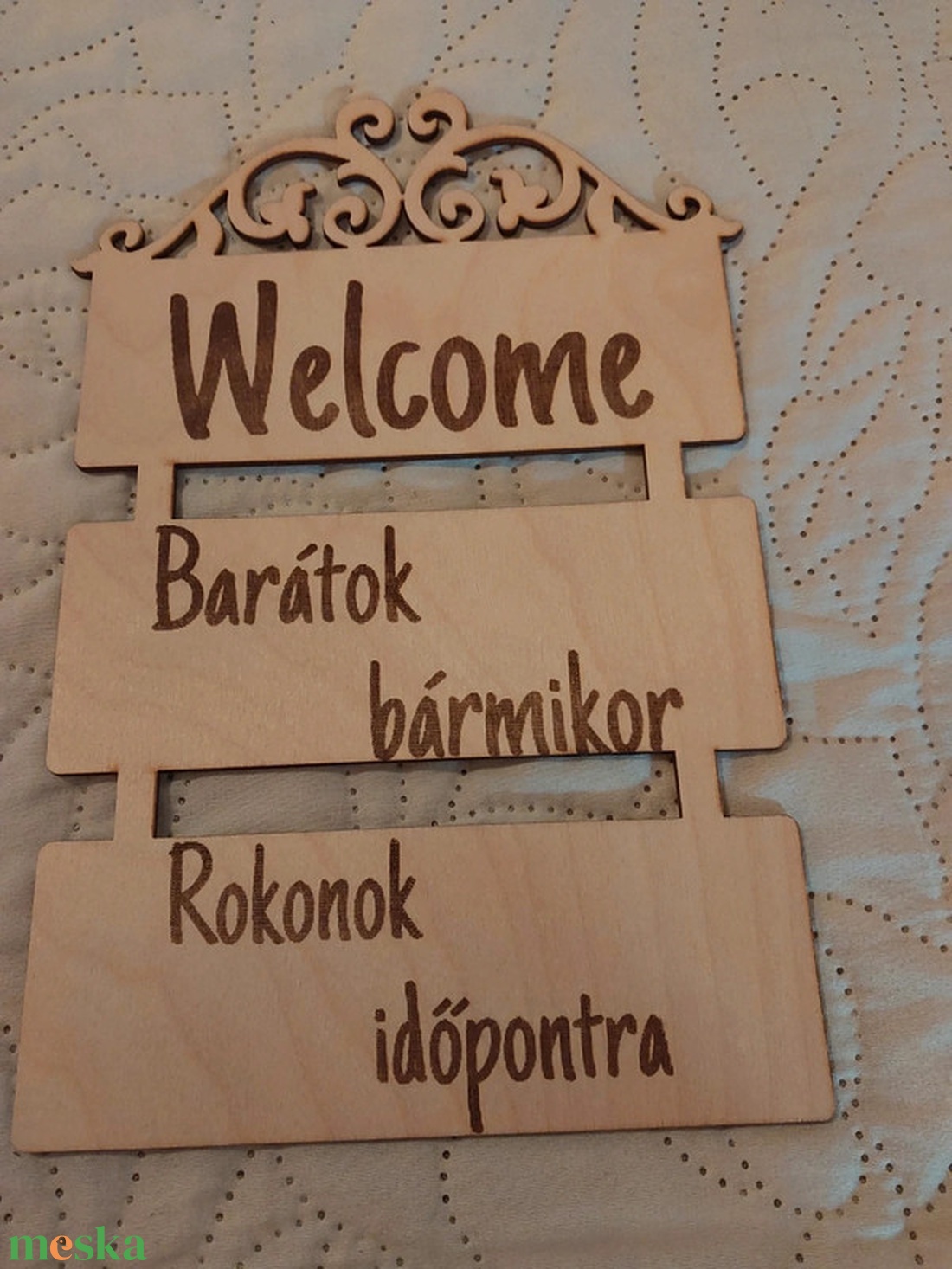 Welcome - otthon & életmód - dekoráció - ajtó- és ablak dekoráció - ajtódísz & kopogtató - Meska.hu Welcome - otthon & életmód - dekoráció - ajtó- és ablak dekoráció - ajtódísz & kopogtató - Meska.hu