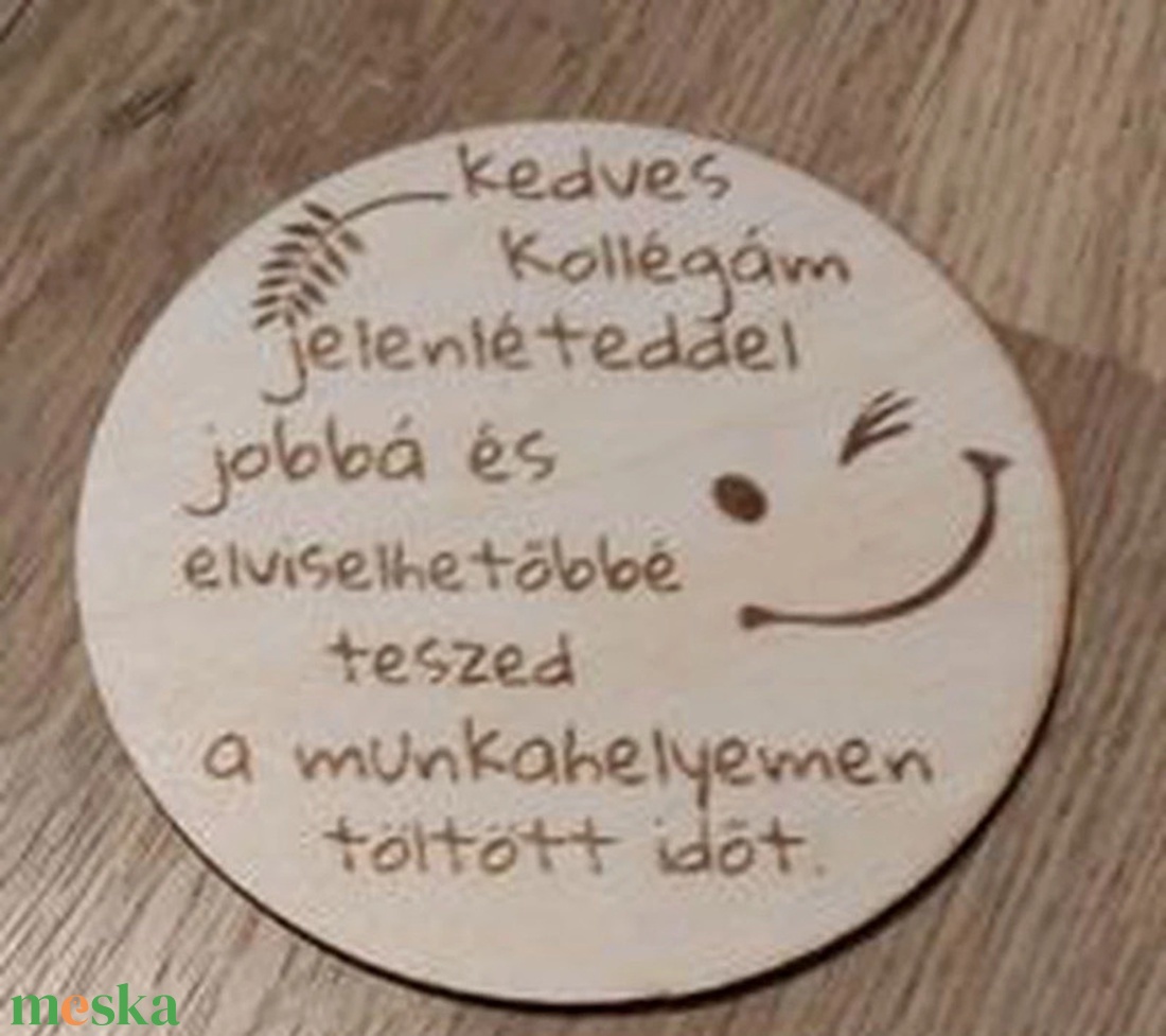 Kedves kollégám - otthon & életmód - konyhafelszerelés, tálalás - konyhai dekoráció - hűtőmágnes - Meska.hu Kedves kollégám - otthon & életmód - konyhafelszerelés, tálalás - konyhai dekoráció - hűtőmágnes - Meska.hu
