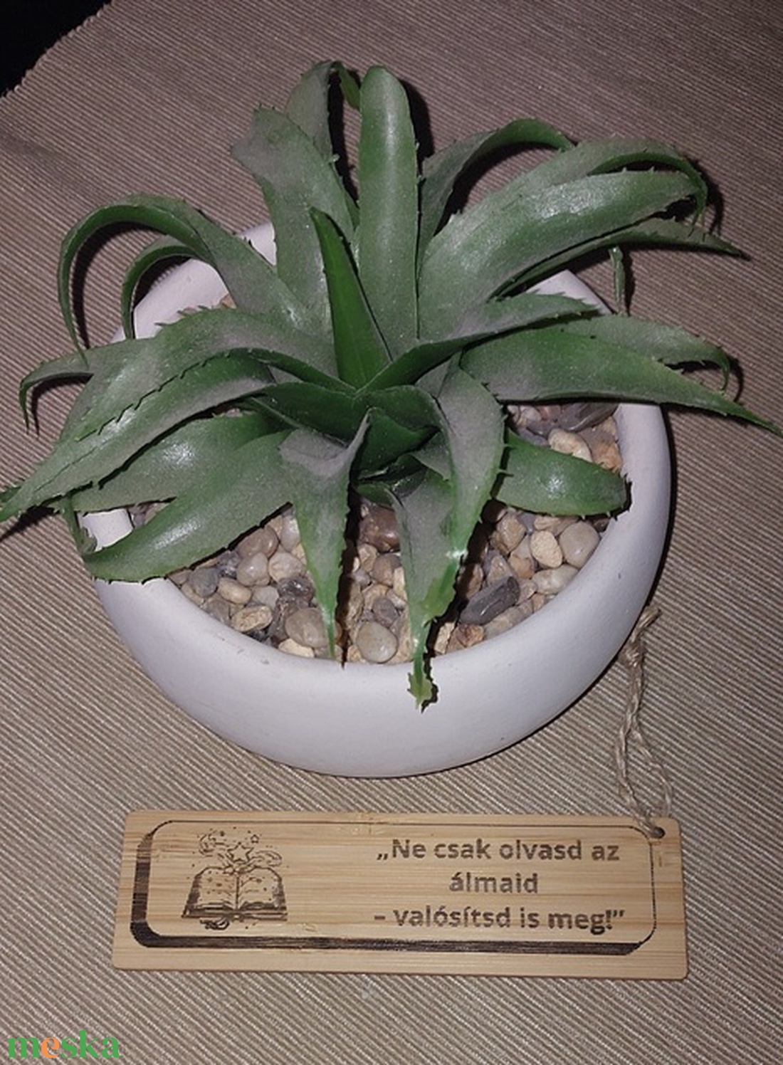 Ne csak olvasd bambusz könyvjelző - könyv & zene - könyvjelző - Meska.hu