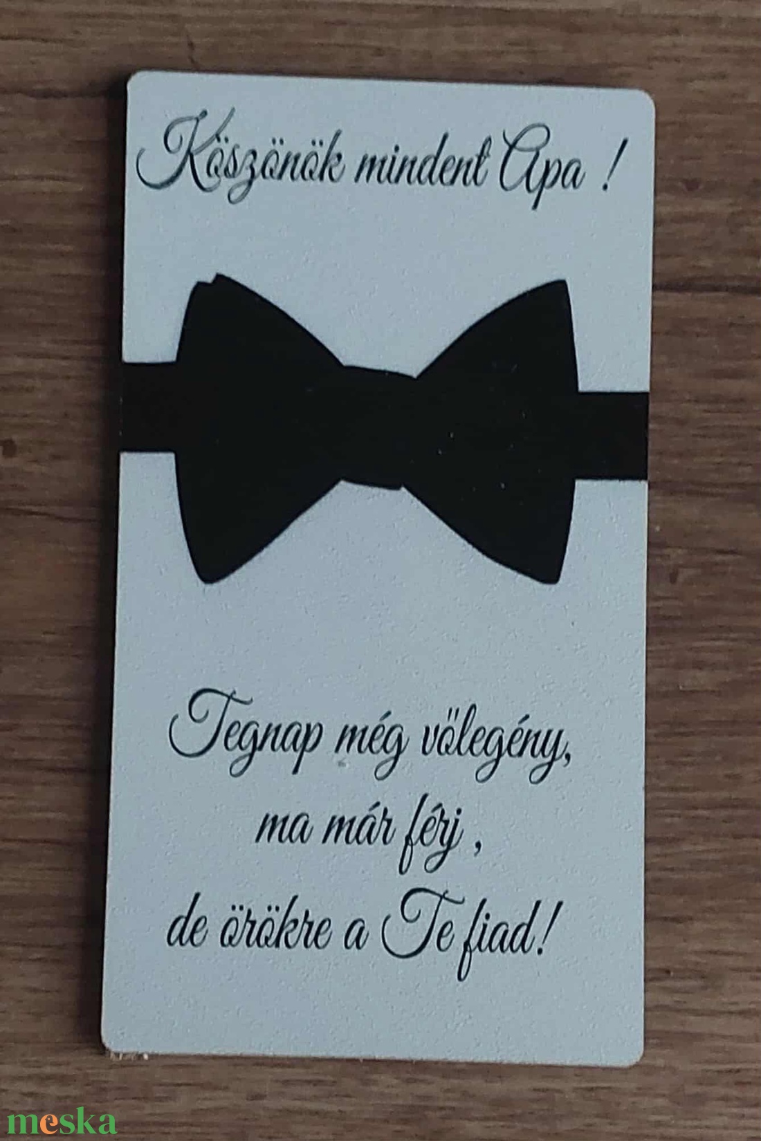 Köszönök mindent apa - esküvő - emlék & ajándék - köszönőajándék - Meska.hu Köszönök mindent apa - esküvő - emlék & ajándék - köszönőajándék - Meska.hu