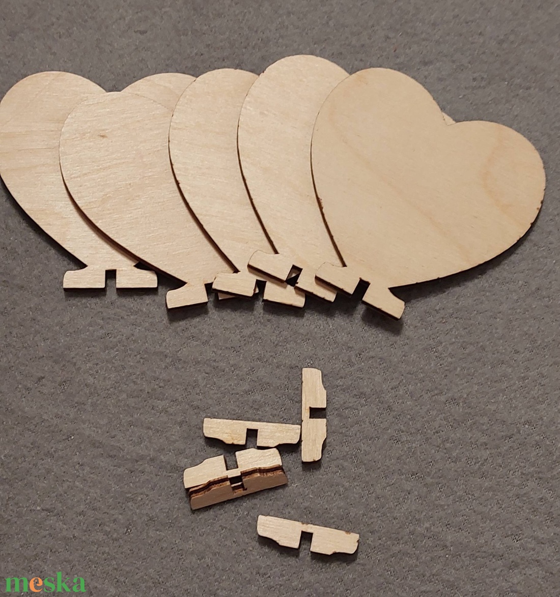 Szív alakú tábla - esküvő - emlék & ajándék - köszönőajándék - Meska.hu