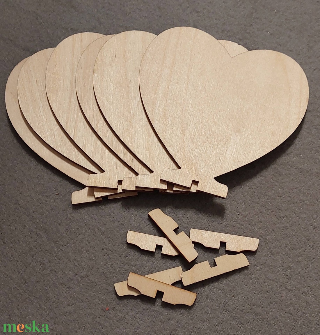 Szív alakú tábla - esküvő - emlék & ajándék - köszönőajándék - Meska.hu