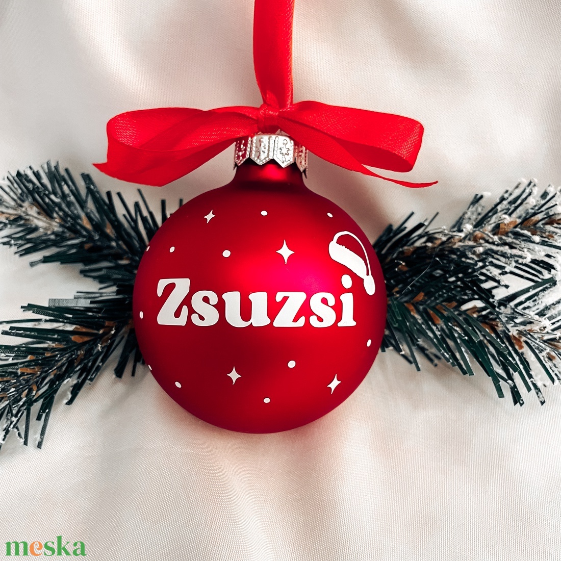 Névre szóló karácsonyi üveggömb - Santa - karácsony - karácsonyi lakásdekoráció - karácsonyfadíszek - Meska.hu Névre szóló karácsonyi üveggömb - Santa - karácsony - karácsonyi lakásdekoráció - karácsonyfadíszek - Meska.hu