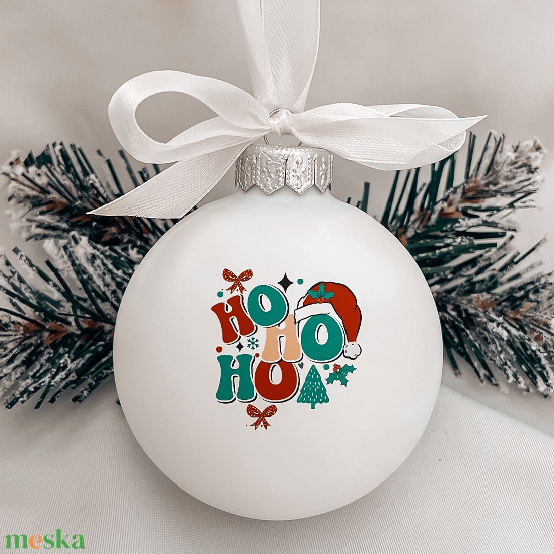 Ho Ho Ho színes karácsonyi gömb - üveg karácsonyfa dísz - karácsony - karácsonyi lakásdekoráció - karácsonyfadíszek - Meska.hu Ho Ho Ho színes karácsonyi gömb - üveg karácsonyfa dísz - karácsony - karácsonyi lakásdekoráció - karácsonyfadíszek - Meska.hu