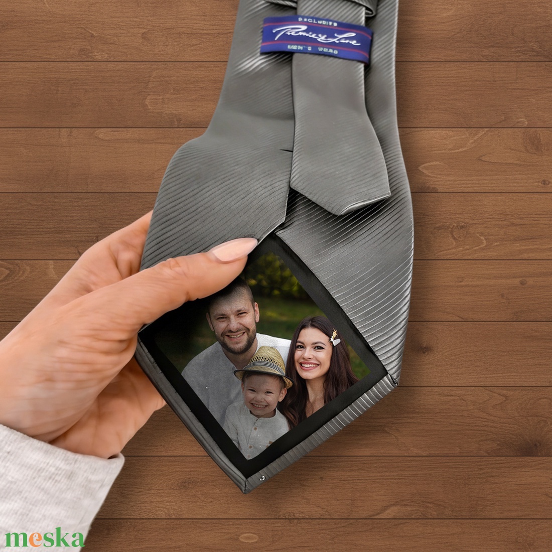 Fényképes nyakkendő - egyedi ajándék férfiaknak - ruha & divat - férfi ruha - nyakkendő - Meska.hu