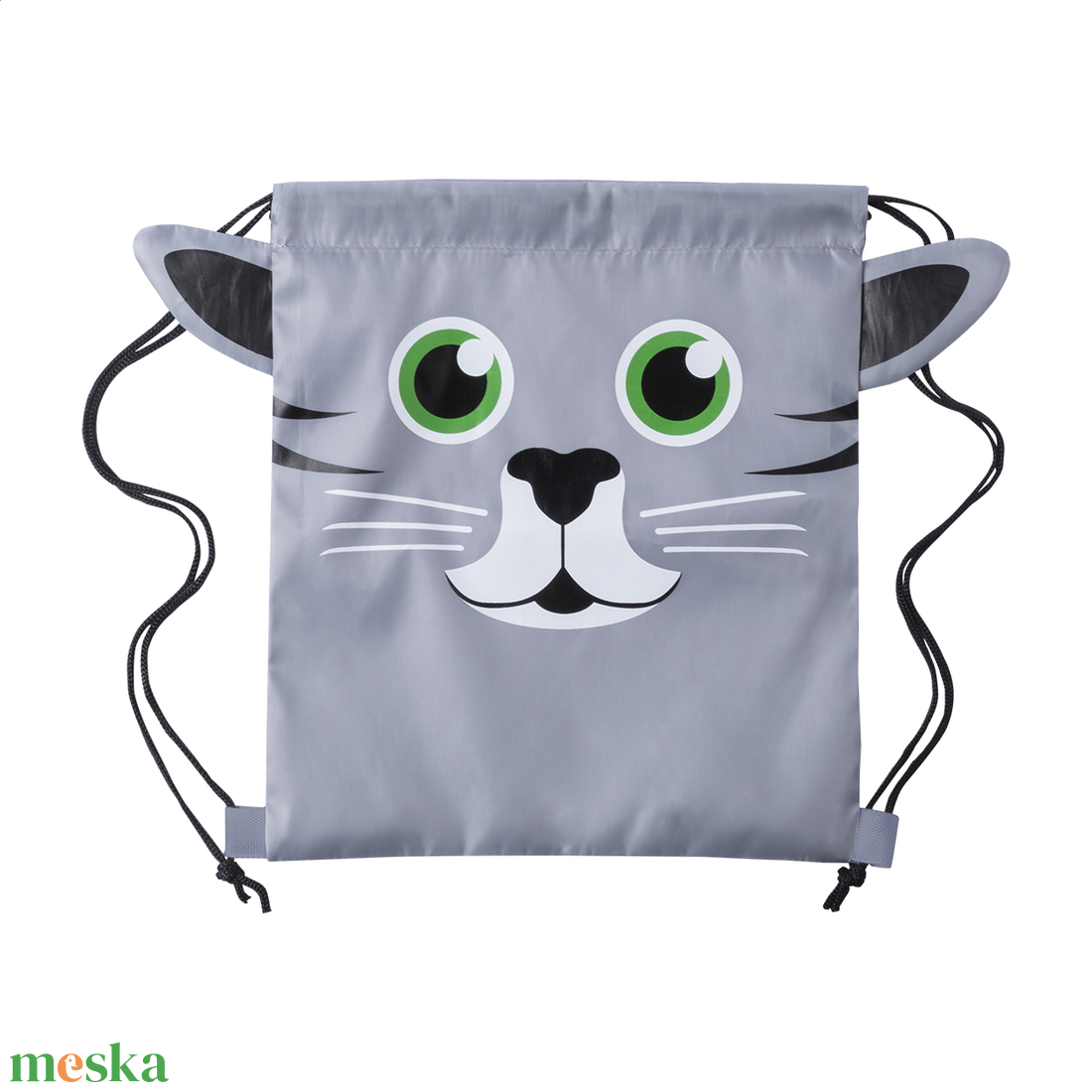 Névre szóló cicás hátizsák - gyerekeknek - táska & tok - hátizsák - tornazsák, gymbag - Meska.hu