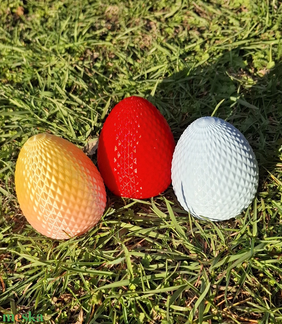 Húsvéti tojás titkos tárolóval és névvel - ünnepi díszek, dekorációk - húsvéti díszek és dekorációk - húsvéti tojás, hímestojás - Meska.hu