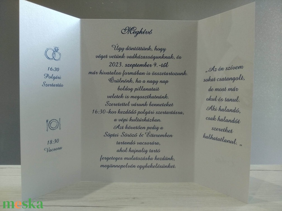 Esküvői meghívó - esküvő - meghívó & kártya - meghívó - Meska.hu Esküvői meghívó - esküvő - meghívó & kártya - meghívó - Meska.hu