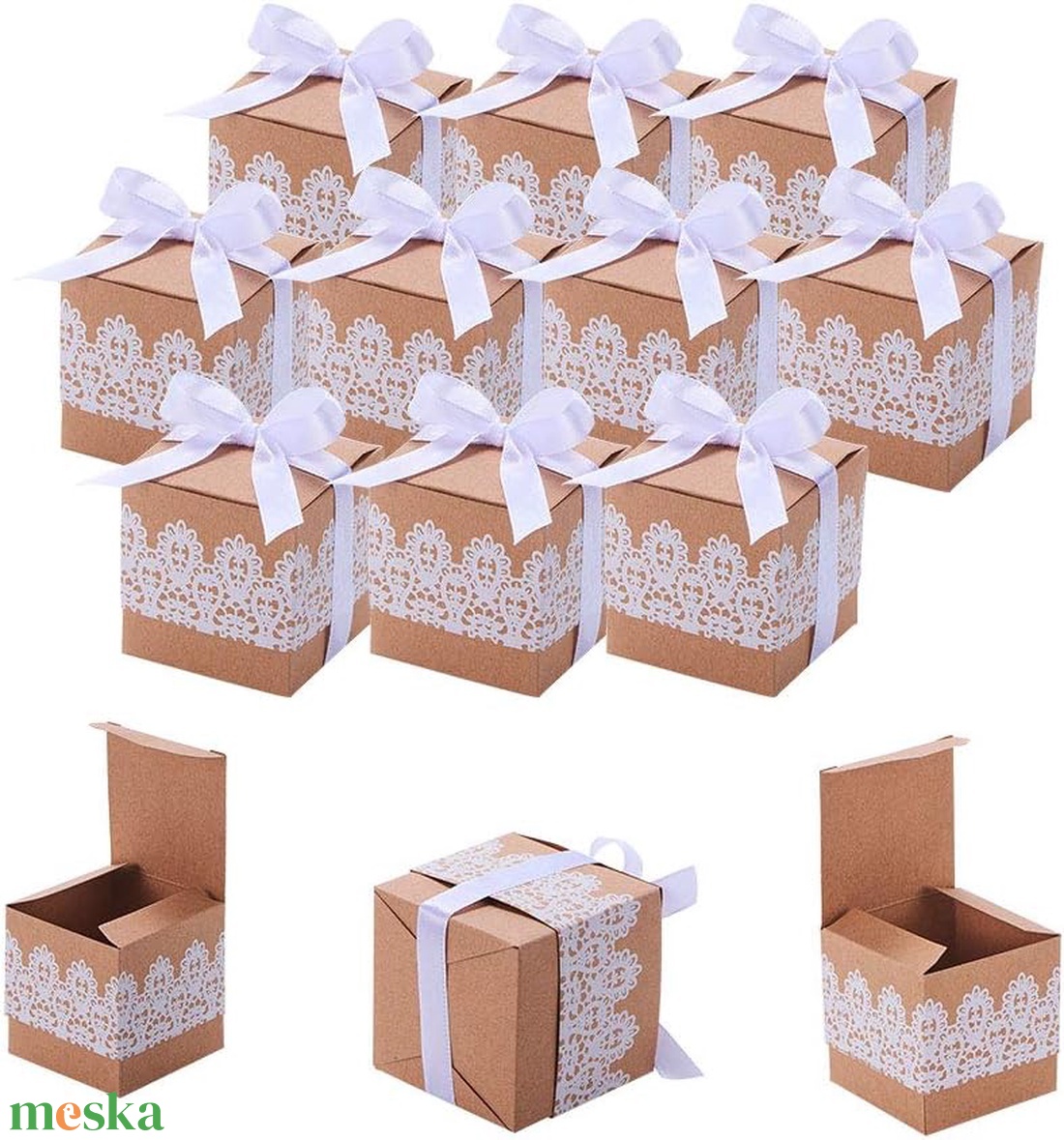 Vintage fehér mintás rusztikus díszdoboz, köszönőajándék - esküvő - emlék & ajándék - köszönőajándék - Meska.hu Vintage fehér mintás rusztikus díszdoboz, köszönőajándék - esküvő - emlék & ajándék - köszönőajándék - Meska.hu